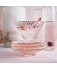 The Collective, Pressed Glass Small Plates - Set of 6