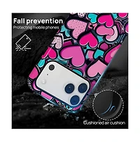 Gonez Case for iPhone Pro, 2-in-1 Dual-Layer Shockproof Protection