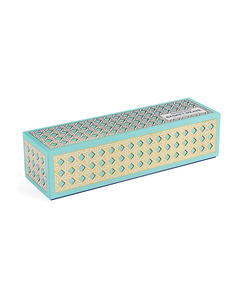 Jonathan Adler Basketweave 4-Pc. Glassware Set