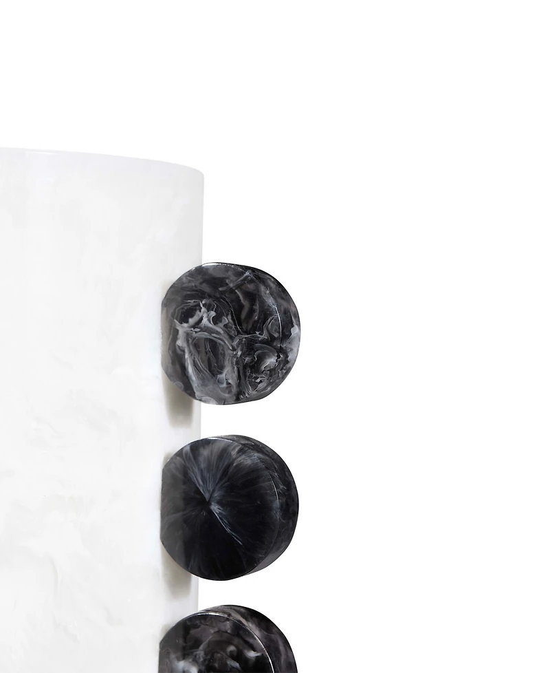 Jonathan Adler Acrylic Como 6" Disc Vase