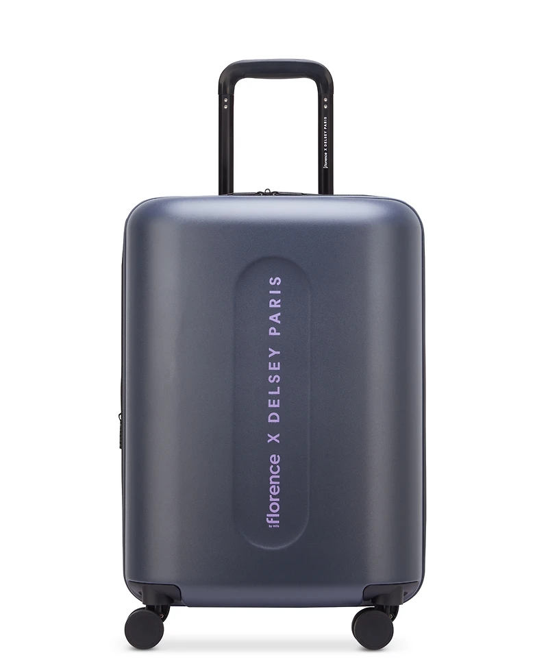 florence by mills x Delsey Paris Catch Flights Expandable Carry-On Spinner Upright
