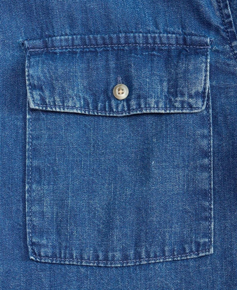 Club Room Men's Denim Overshirt, Macy's Exclusive
