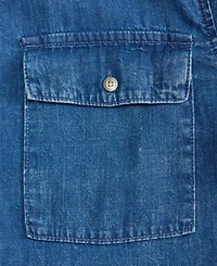 Club Room Men's Denim Overshirt, Macy's Exclusive