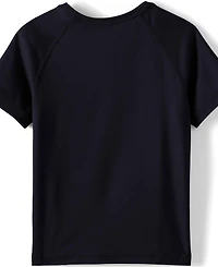 Lands' End Girls School Uniform Short Sleeve Active Tee