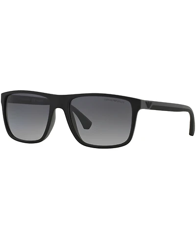 Emporio Armani Men's Polarized Sunglasses, EA4033