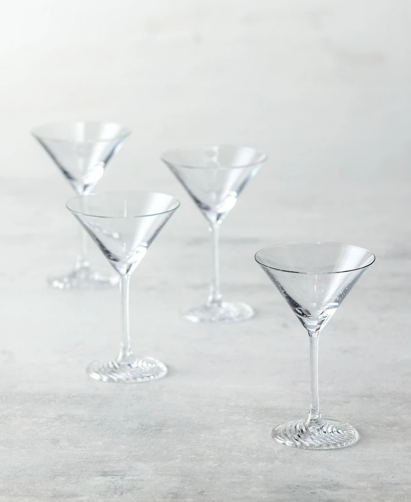 Zwiesel Glas Echo Martini Glasses, Set of 4