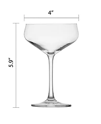 Zwiesel Glas Bar Special Coupe Cocktail Glasses, Set of 6