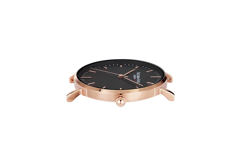 Victoria Hyde London Minimalist Leather strap Watch Classic Timepiece for Men
