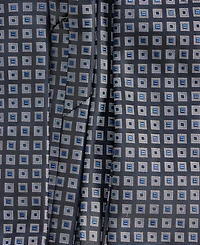 Hugo by Boss Men's Slim-Fit Grid Pattern Tie