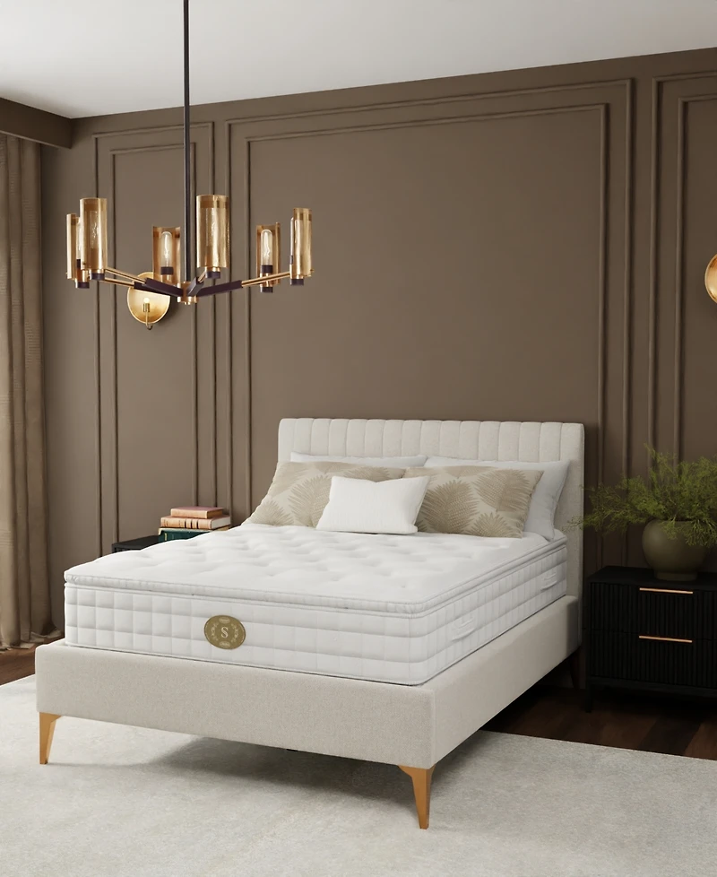 Shifman Idyllic 15" Luxury Firm Pillow Top Mattress Set