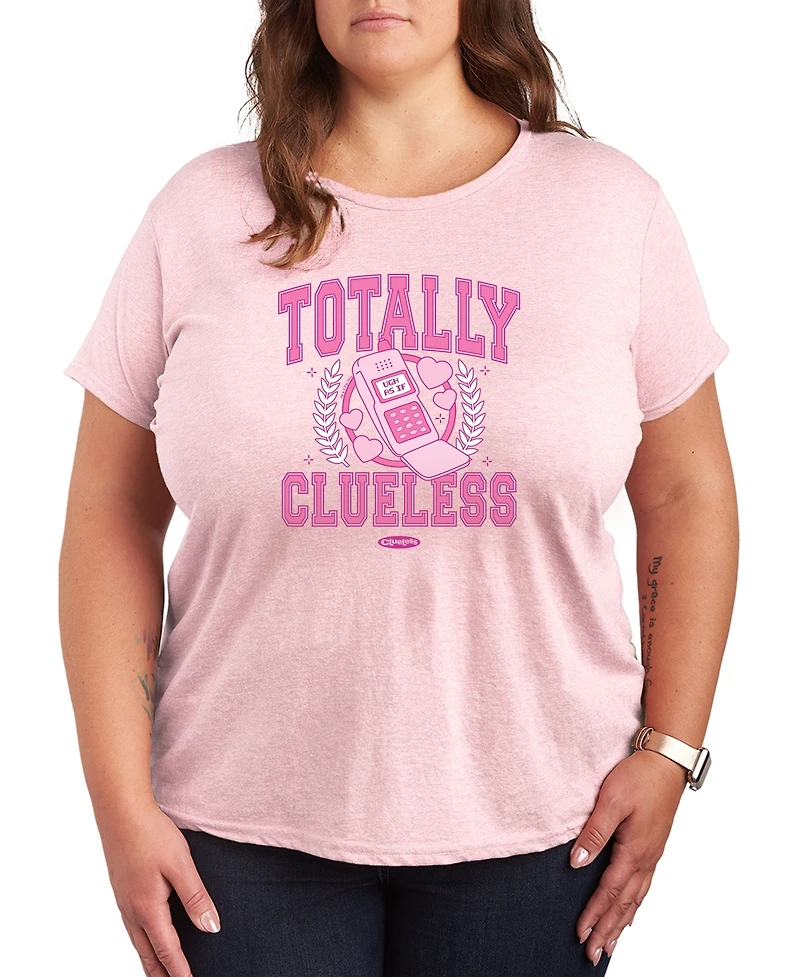 Hybrid Apparel Plus Clueless Totally Graphic T-Shirt