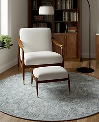 Lr Home Cypress Jun-571 5'x5' Round Area Rug