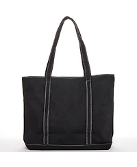Susu Women's Canvas Laptop Tote Bag Commuter Work Everyday Shoulder Purse