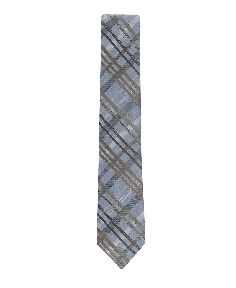Calvin Klein Men's Charlotte Plaid Tie