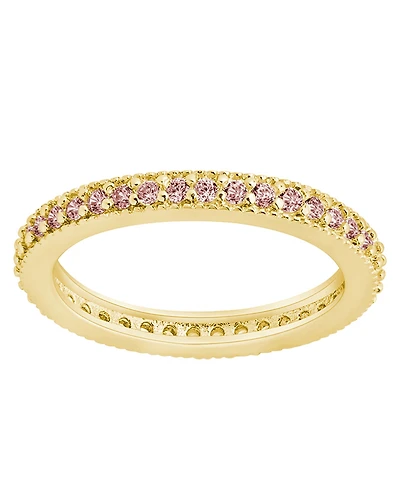 Sterling Forever 2.5mm Thin Cubic Zirconia Band Ring