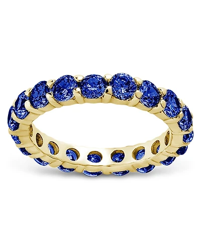 Sterling Forever Gracie Cubic Zirconia Eternity Ring