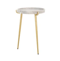 Safavieh Bonn Marble Side Table