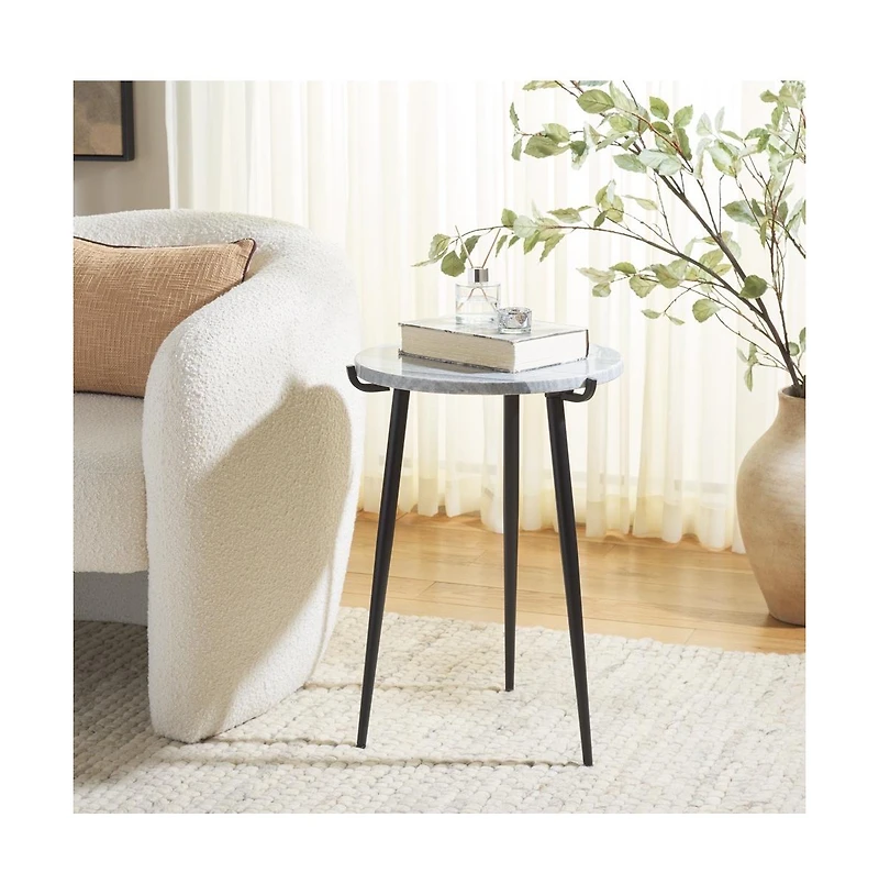 Safavieh Hesse Marble Side Table