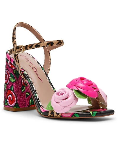 Betsey Johnson Women's Haddley Open Toe Dress Sandals