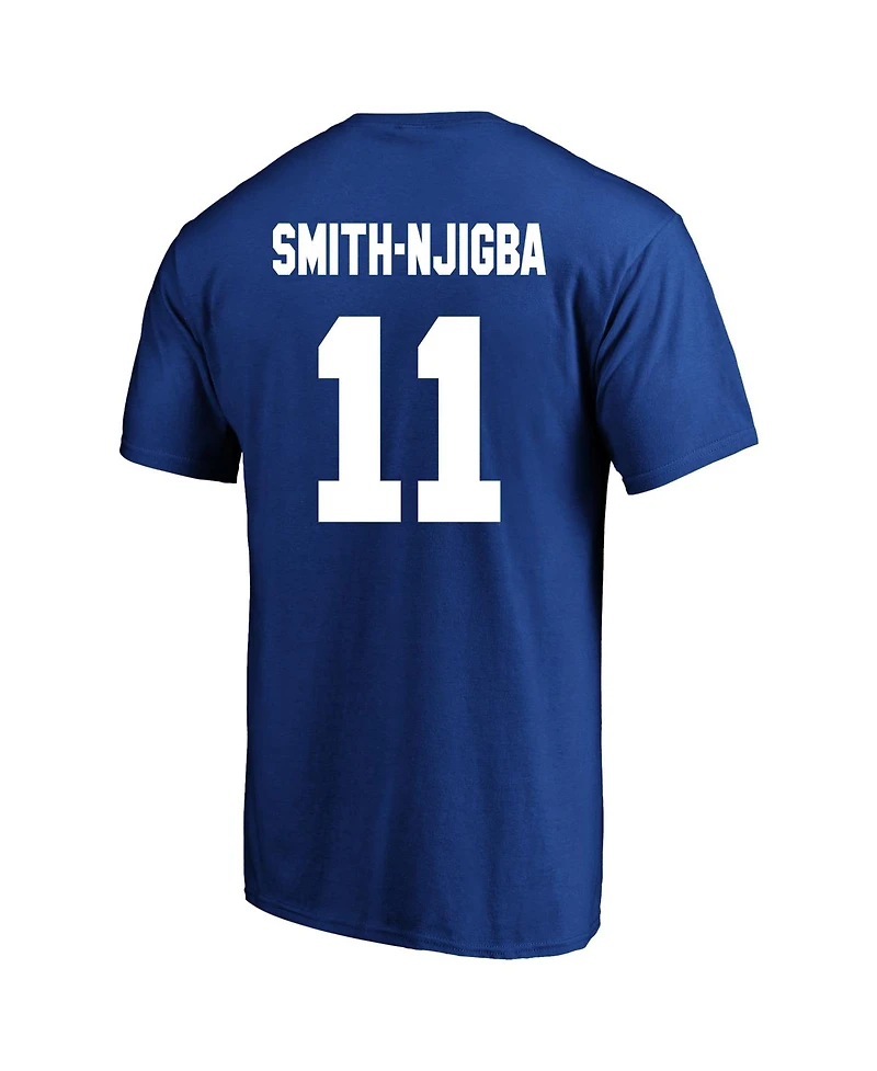 Fanatics Men's Jaxon Smith-Njigba Royal Seattle Seahawks Big Tall Player Name Number T-Shirt