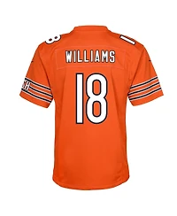 Nike Big Boys and Girls Caleb Williams Orange Chicago Bears Game Jersey