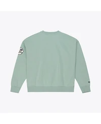 Mitchell Ness Women's Green New York Yankees Yacht Rock Sweatshirt