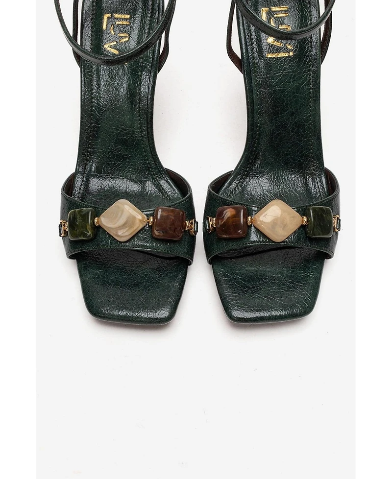 Prologue Shoes Women's Franca Block Heel Sandal