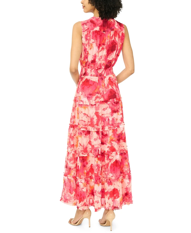 Sam & Jess Women's Sleeveless Surplice Neck Maxi Dress