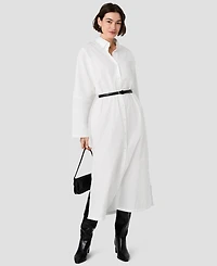 French Connection Women's Cambria Cotton Collared Long-Sleeve Dress