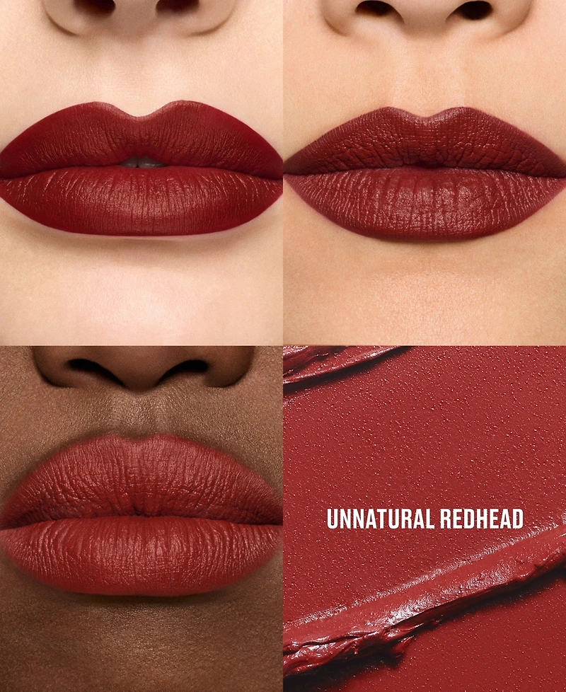 Mac Viva Glam Macximal Unnatural Red Head Silky Matte Lipstick