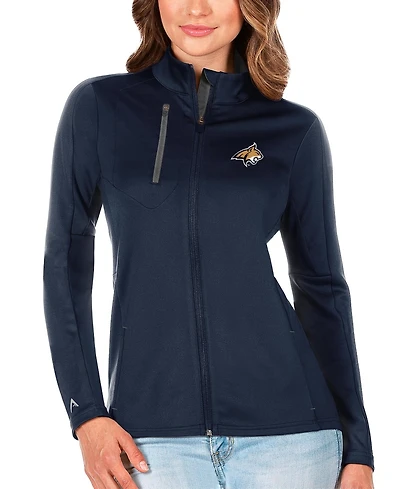 Antigua Women's Navy/Graphite Montana State Bobcats Generation Full-Zip Jacket