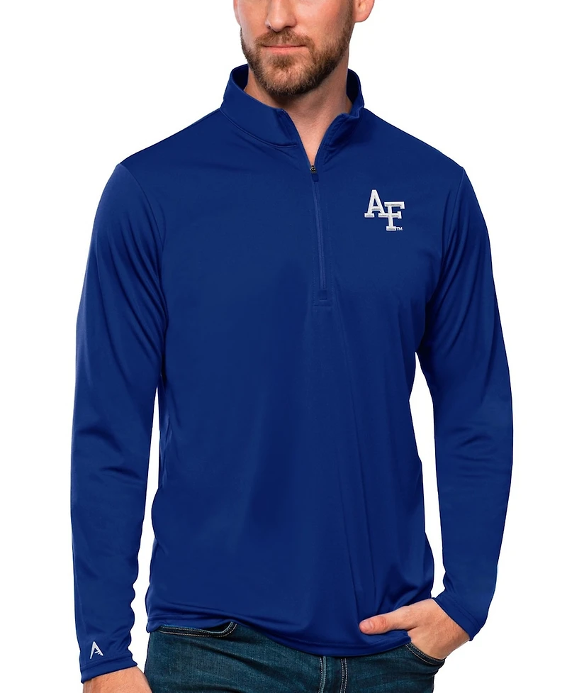 Antigua Men's Royal Air Force Falcons Tribute Quarter-Zip Sweatshirt