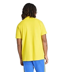 Adidas Men's Yellow Club America Alphaskin Polo Shirt