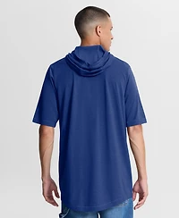 Nike Men's Royal New York Mets Arched Wordmark Tri-Blend Hooded T-Shirt