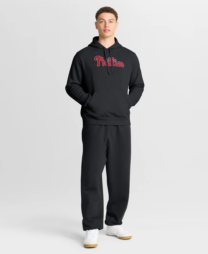 Nike Men's Philadelphia Phillies Dri-Fit Club Hoodie