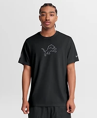 Nike Men's Black Detroit Lions Sideline Lead The Charge Legend Dri-fit T-Shirt