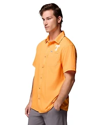 Columbia Men's Tennessee Orange Volunteers Slack Tide Camp Button-Up Shirt