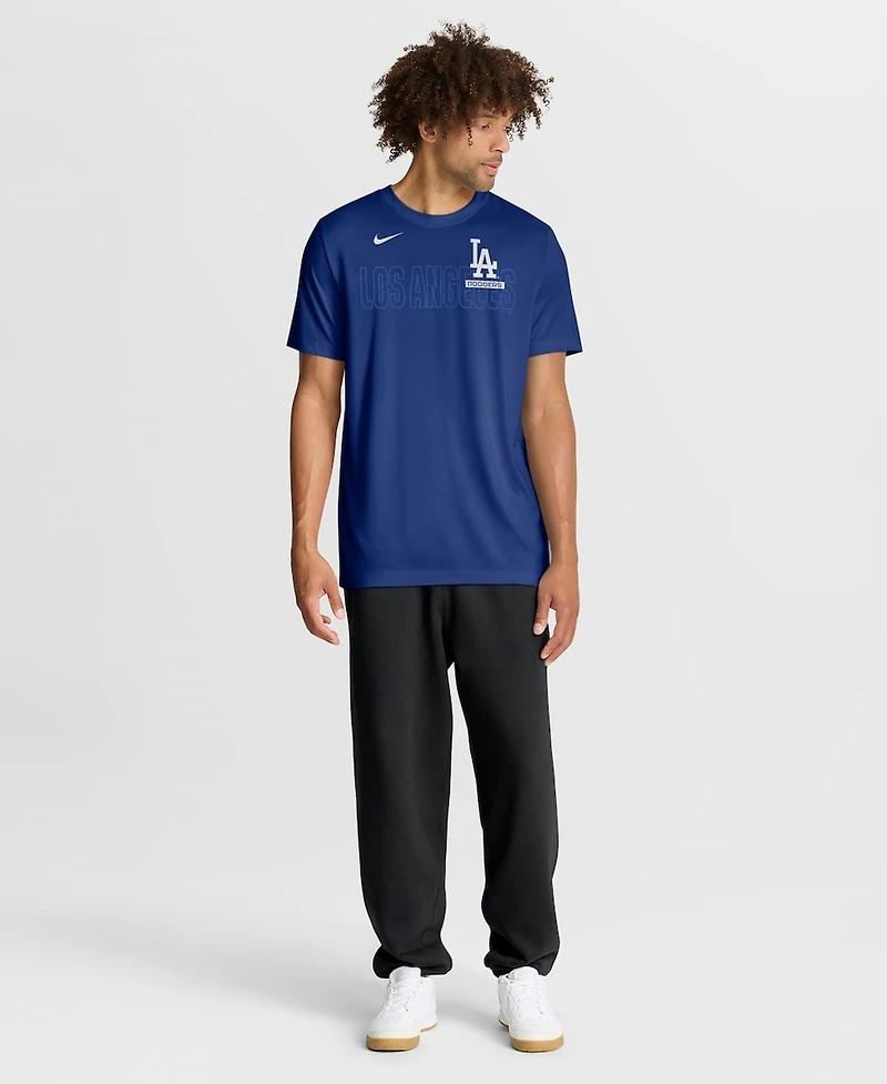Nike Men's Royal Los Angeles Dodgers Knockout Team Legend Dri-fit T-Shirt
