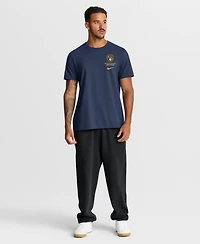 Nike Men's Navy Milwaukee Brewers Primetime 2-Hit T-Shirt