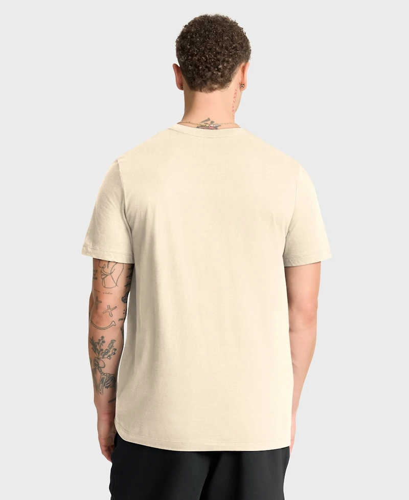 Nike Men's Cream Los Angeles Dodgers City Connect Large Logo T-Shirt