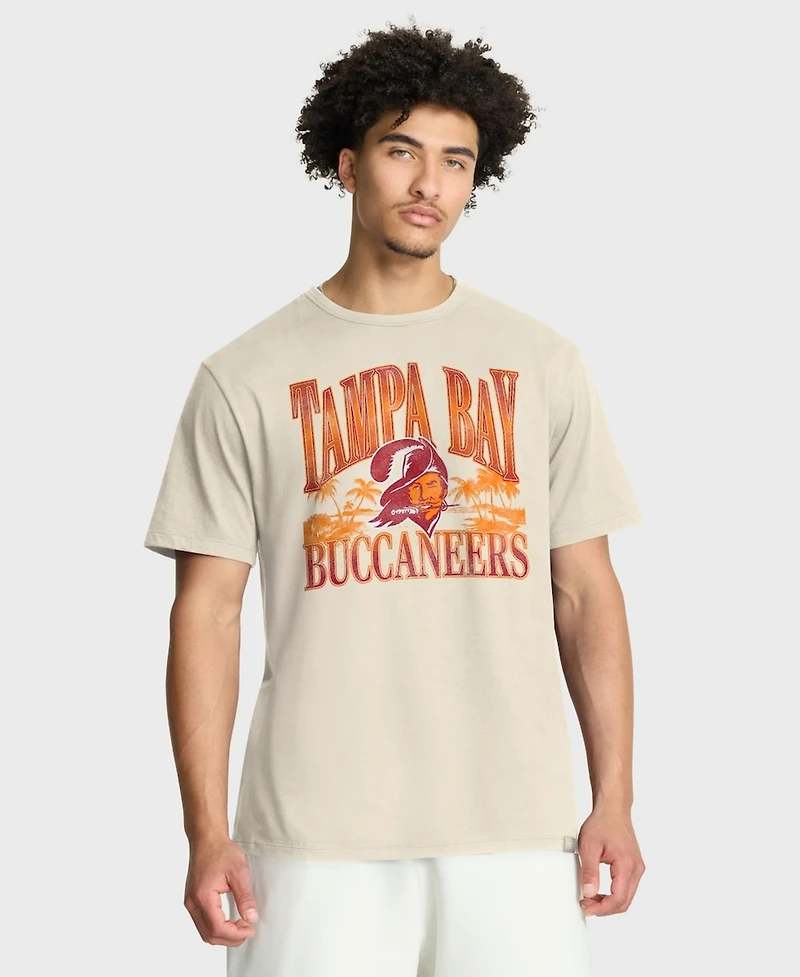Fanatics Men's Cream Tampa Bay Buccaneers Team Archives T-Shirt