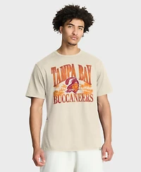 Fanatics Men's Cream Tampa Bay Buccaneers Team Archives T-Shirt