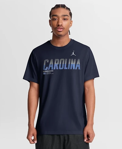 Jordan Men's Navy North Carolina Tar Heels Sideline Legend Dri-fit T-Shirt