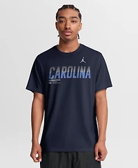 Jordan Men's Navy North Carolina Tar Heels Sideline Legend Dri-fit T-Shirt