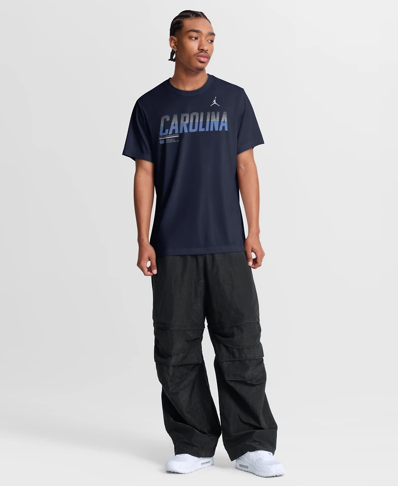 Jordan Men's Navy North Carolina Tar Heels Sideline Legend Dri-fit T-Shirt