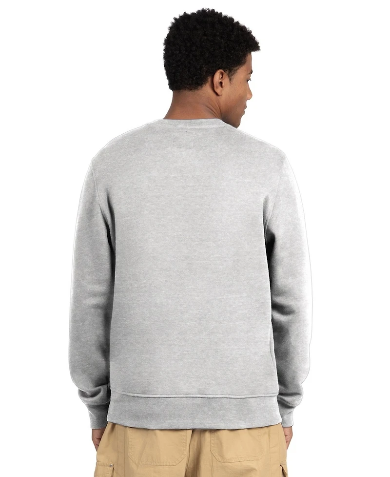 Starter Men's Ash Los Angeles Rams Port Co Sweatshirt