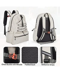 Xo Tennis Backpack, 2 Racket Storage with Shoe Compartment, Large Capacity Sports Bag for Tennis Pickleball Gear
