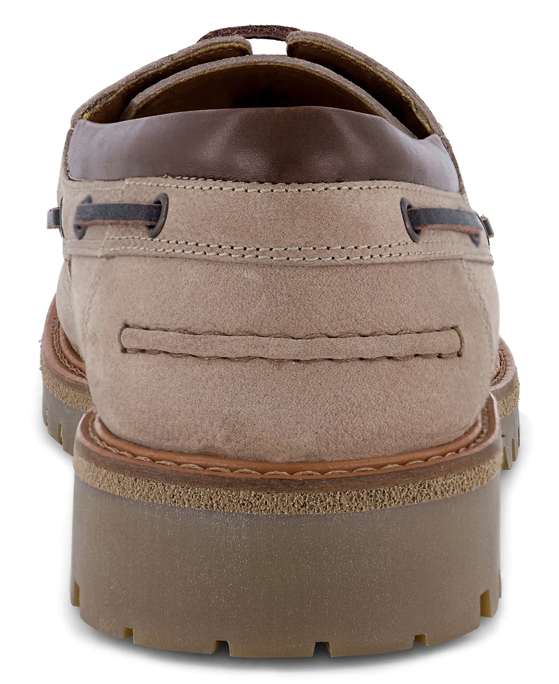 Karl Lagerfeld Men's Safran Round-Toe Boat Shoes