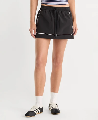Good American Women's Pull-On Mini Skirt