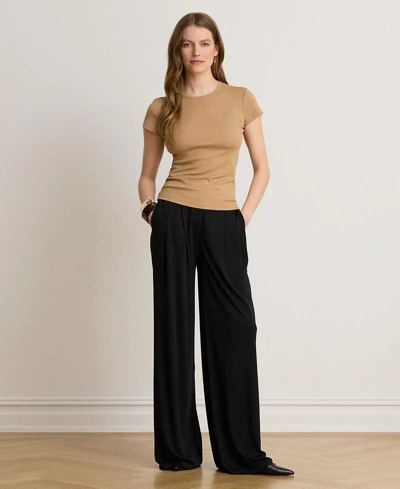 Lauren Ralph Stretch Knit T-Shirt, Regular & Petite